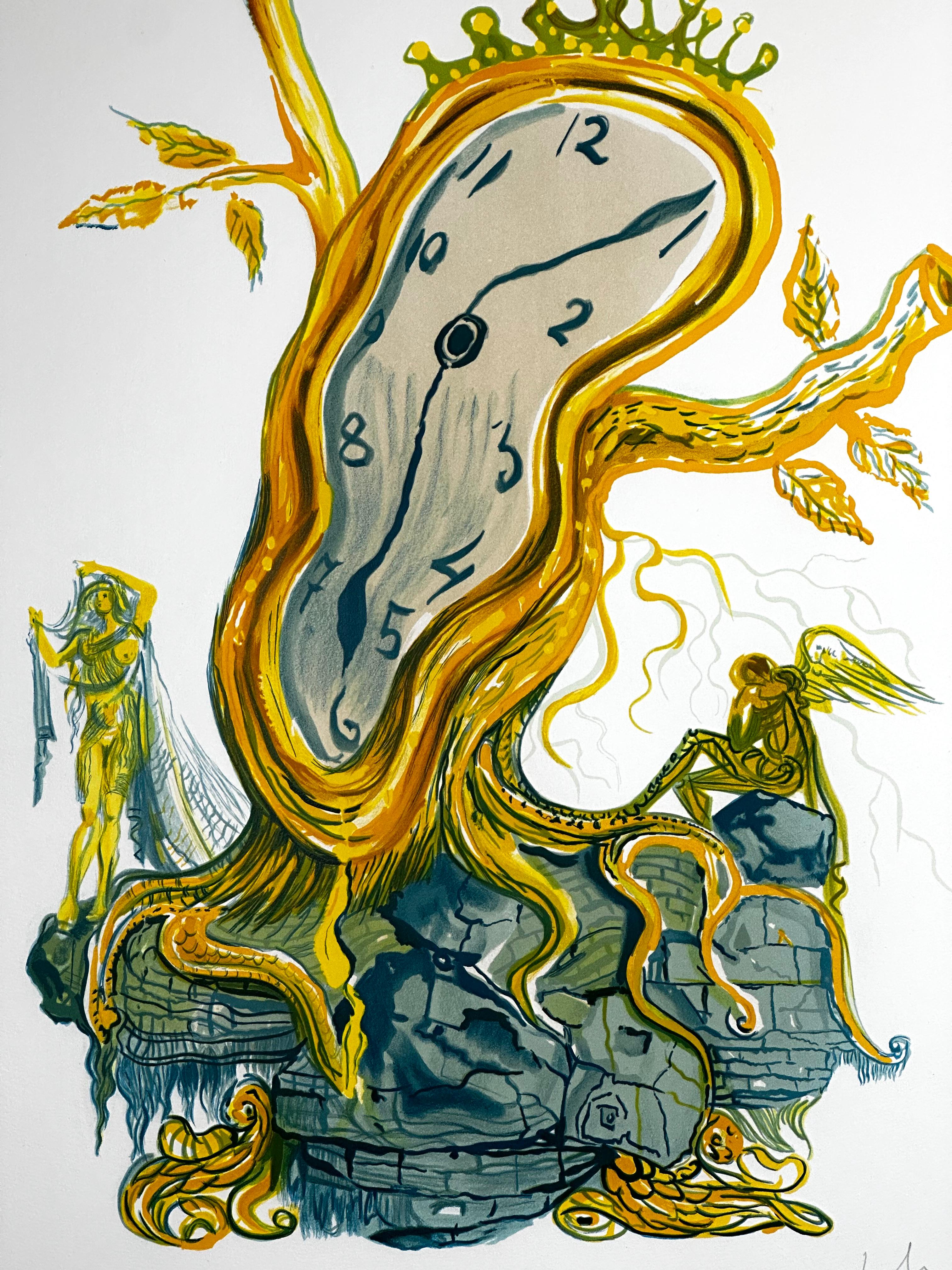 Tempo Immobile del Tempo - Print di Salvador Dalí