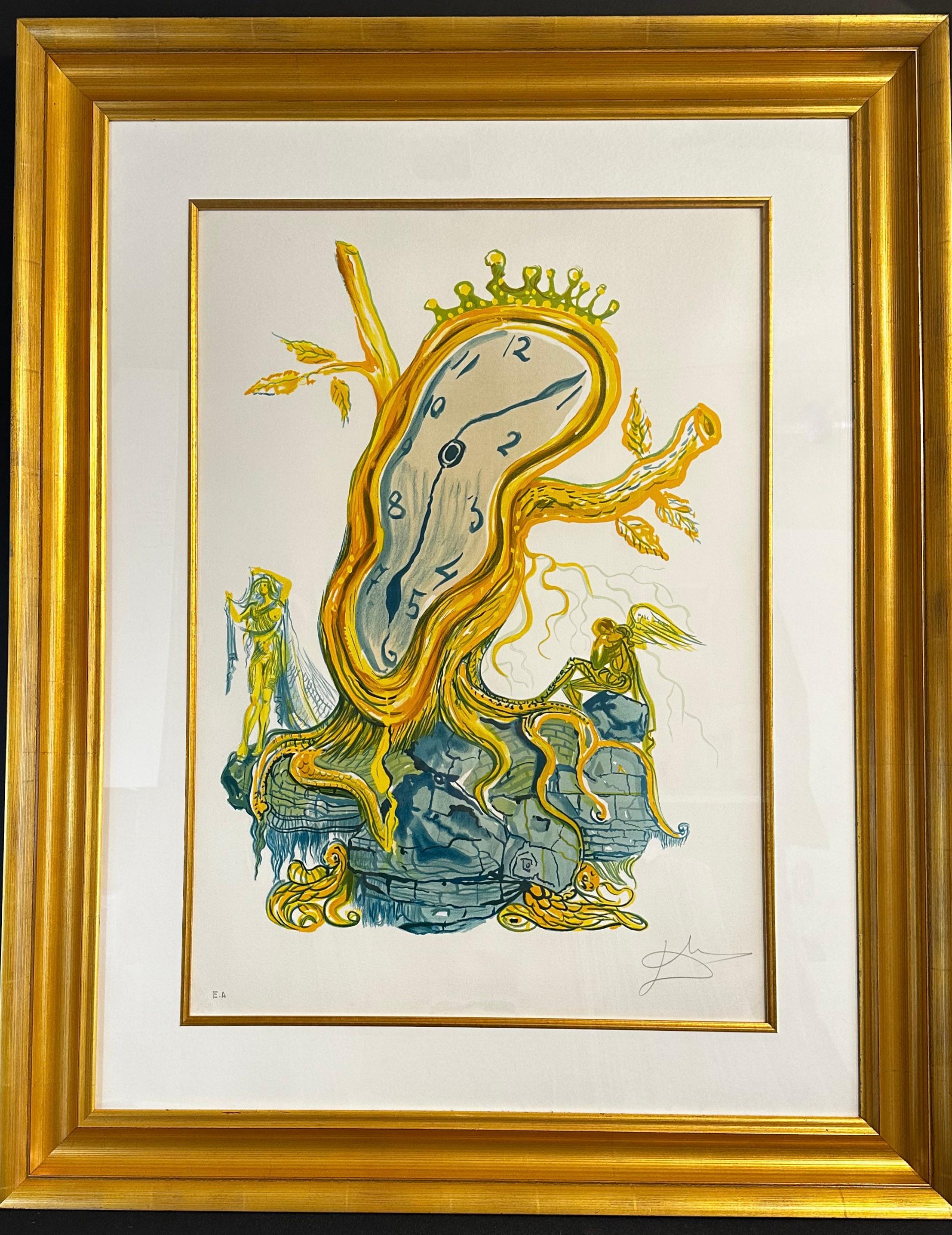 Tempo Immobile del Tempo - Print Surrealismo di Salvador Dalí