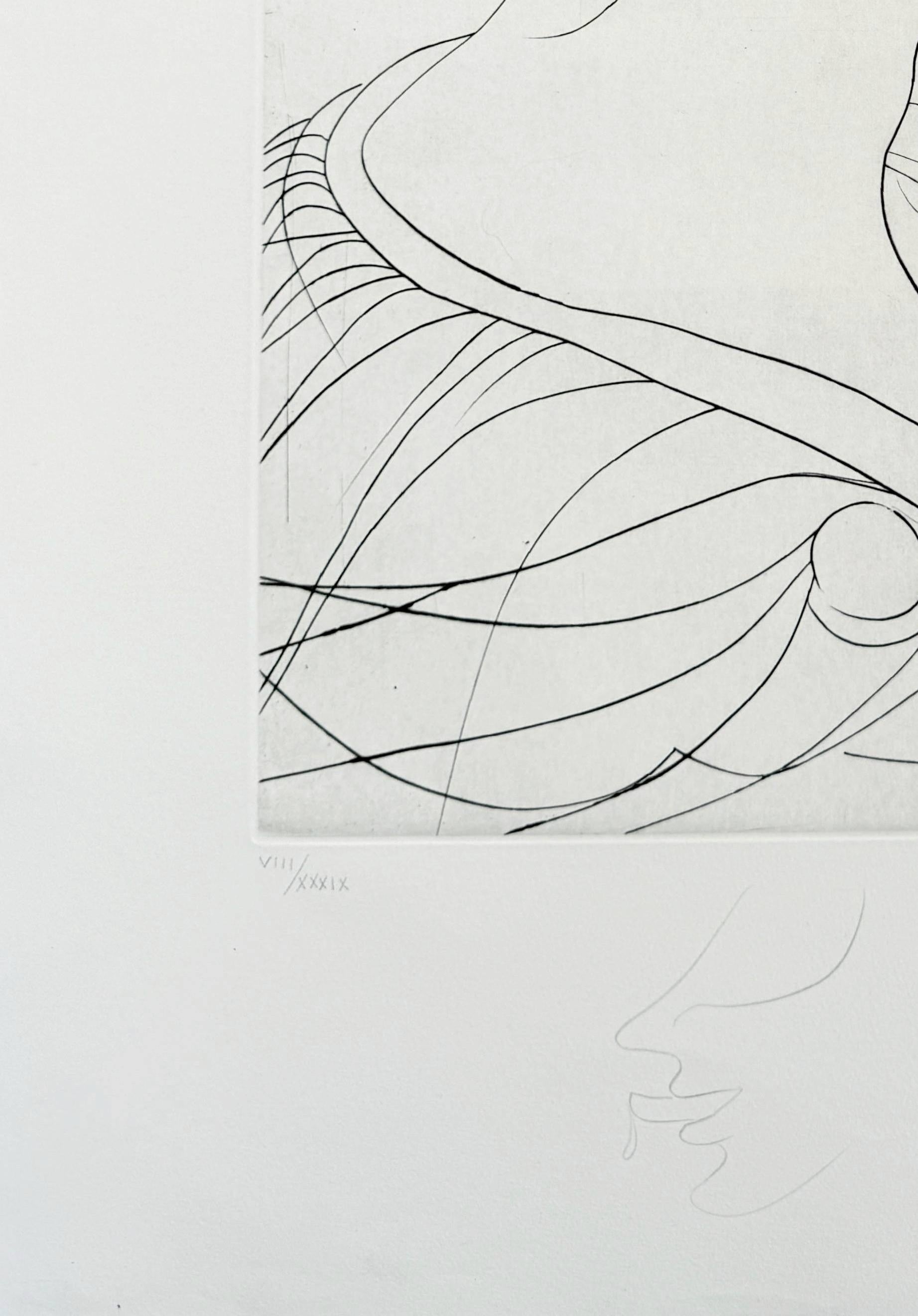 Trajan - Print by Salvador Dalí