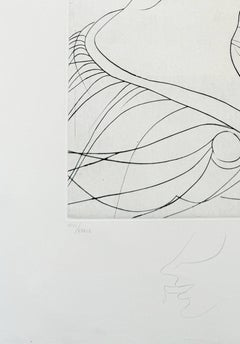 Trajan Lithograph by Salvador Dali, Surrealist, Signed, 1973 Edition