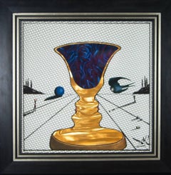 Tristan und Isolde:: Cup of Love:: Originallithographie von Salvador Dali auf Rolux:: 1972