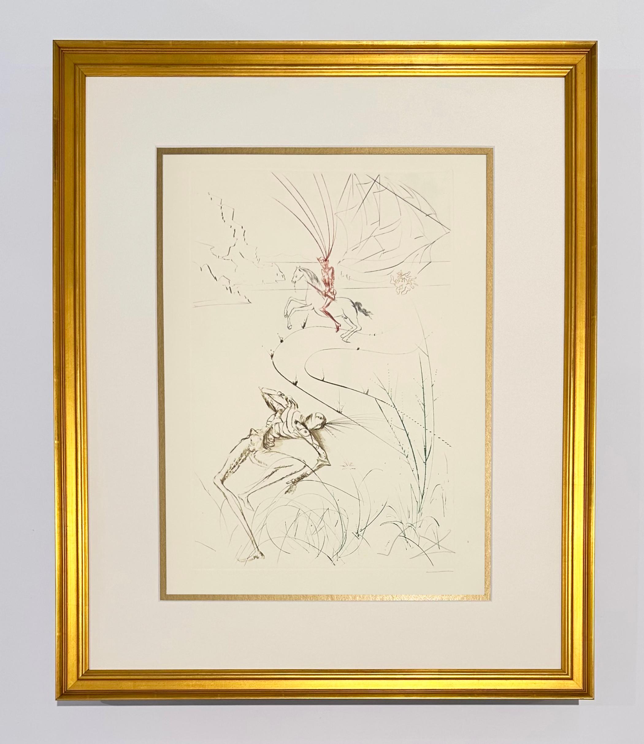 Tristan's Last Fight, from Tristan and Iseult - Print by Salvador Dalí