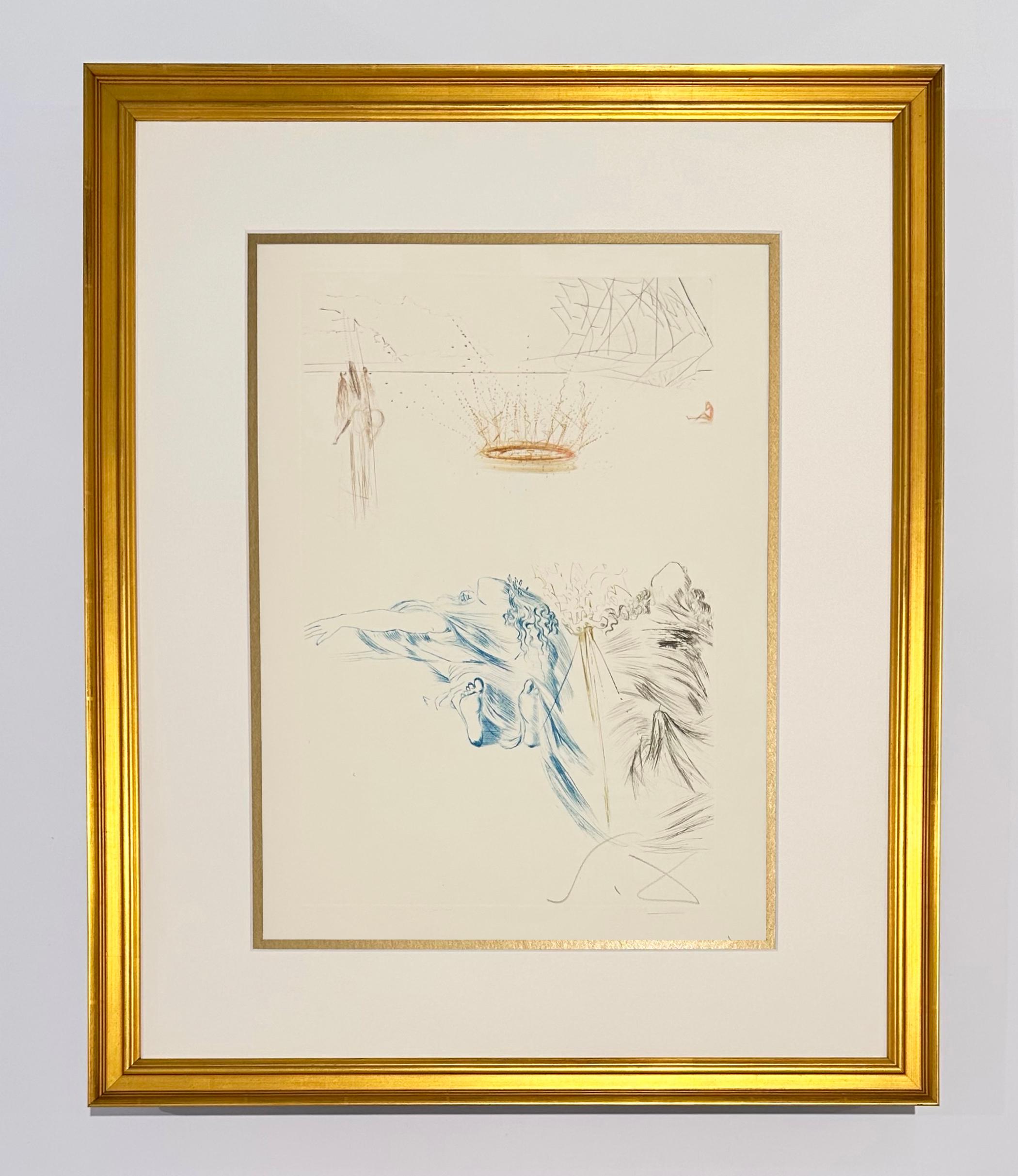 Tristan's Testament, from Tristan and Iseult - Print by Salvador Dalí