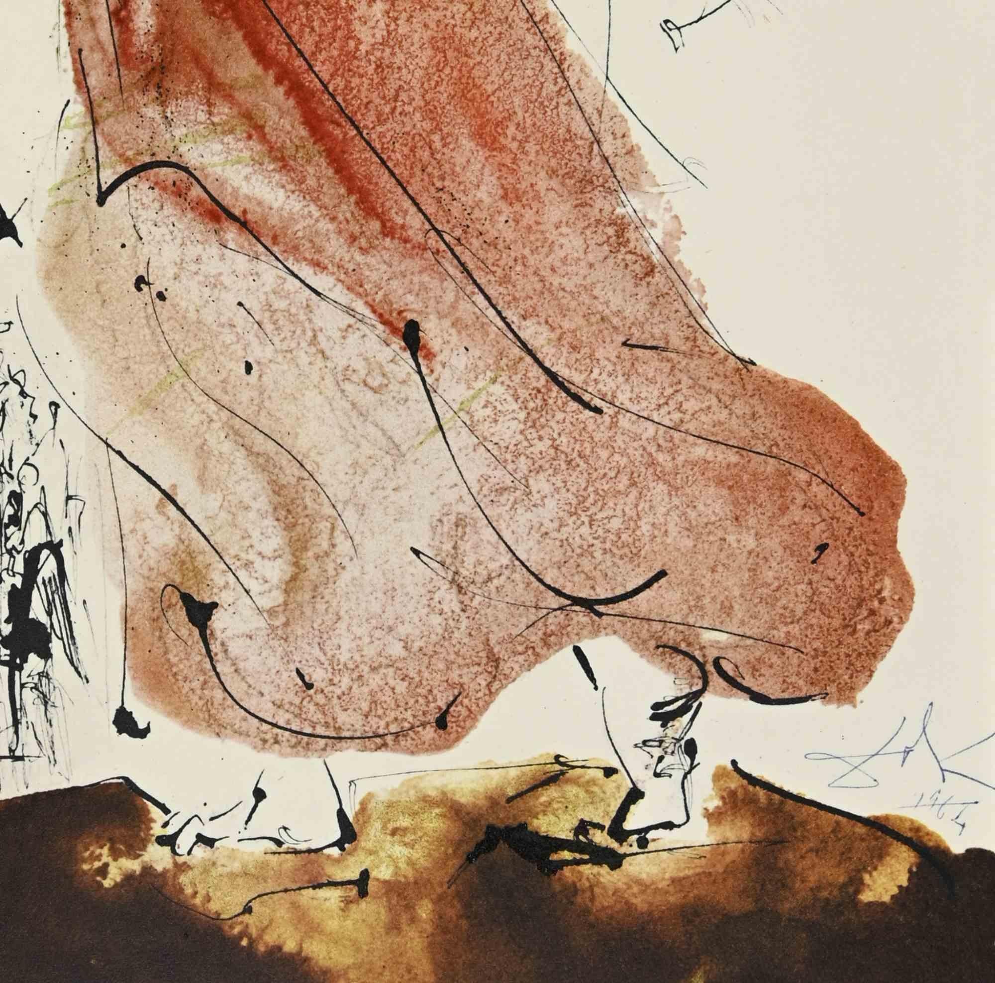 Tu es Petrus - Lithograph - 1964 - Print by Salvador Dalí