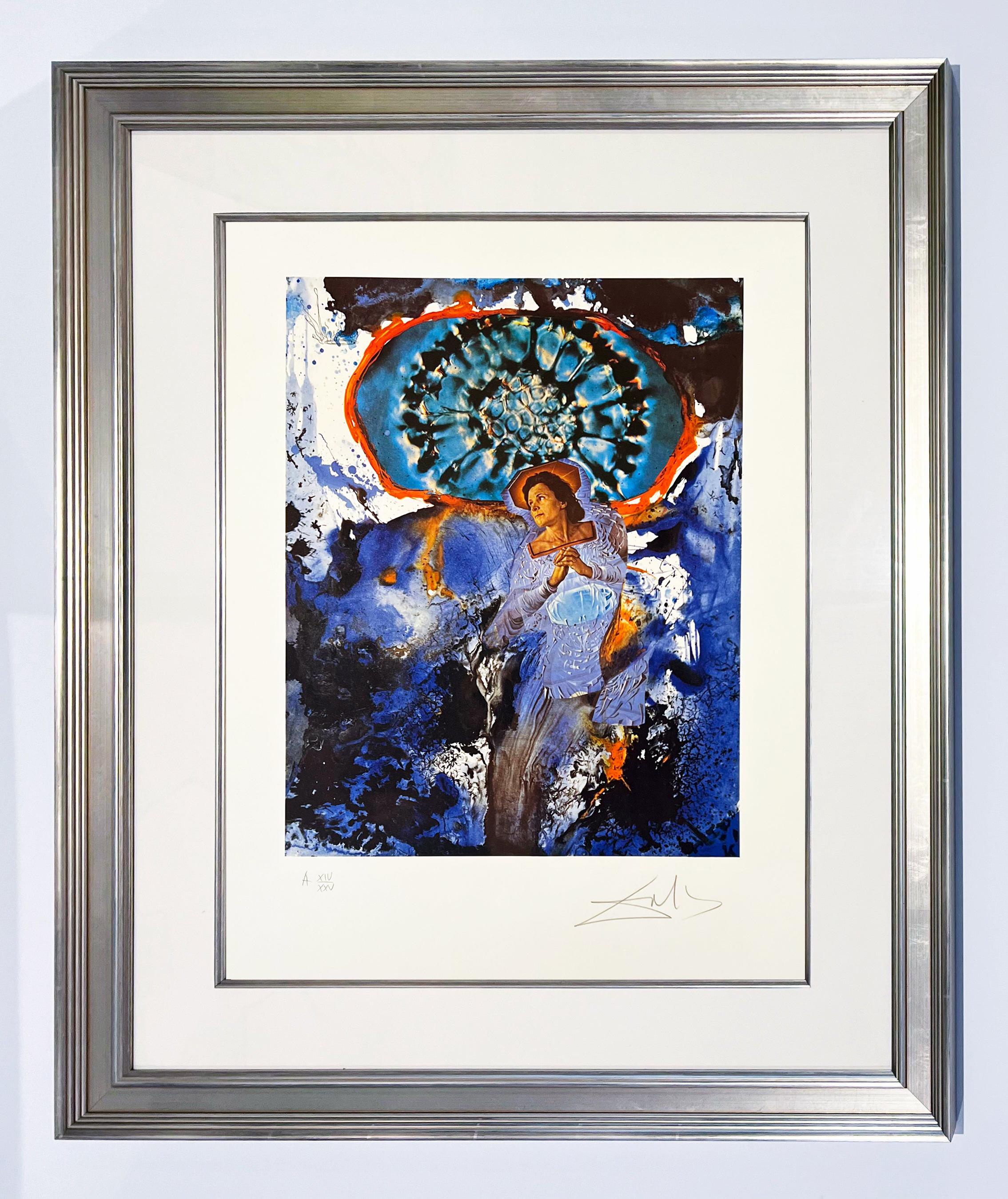 Ultra Surrealistische Corpuscular Galutska, von 1971 Erinnerungen an Surrealismus – Print von Salvador Dalí