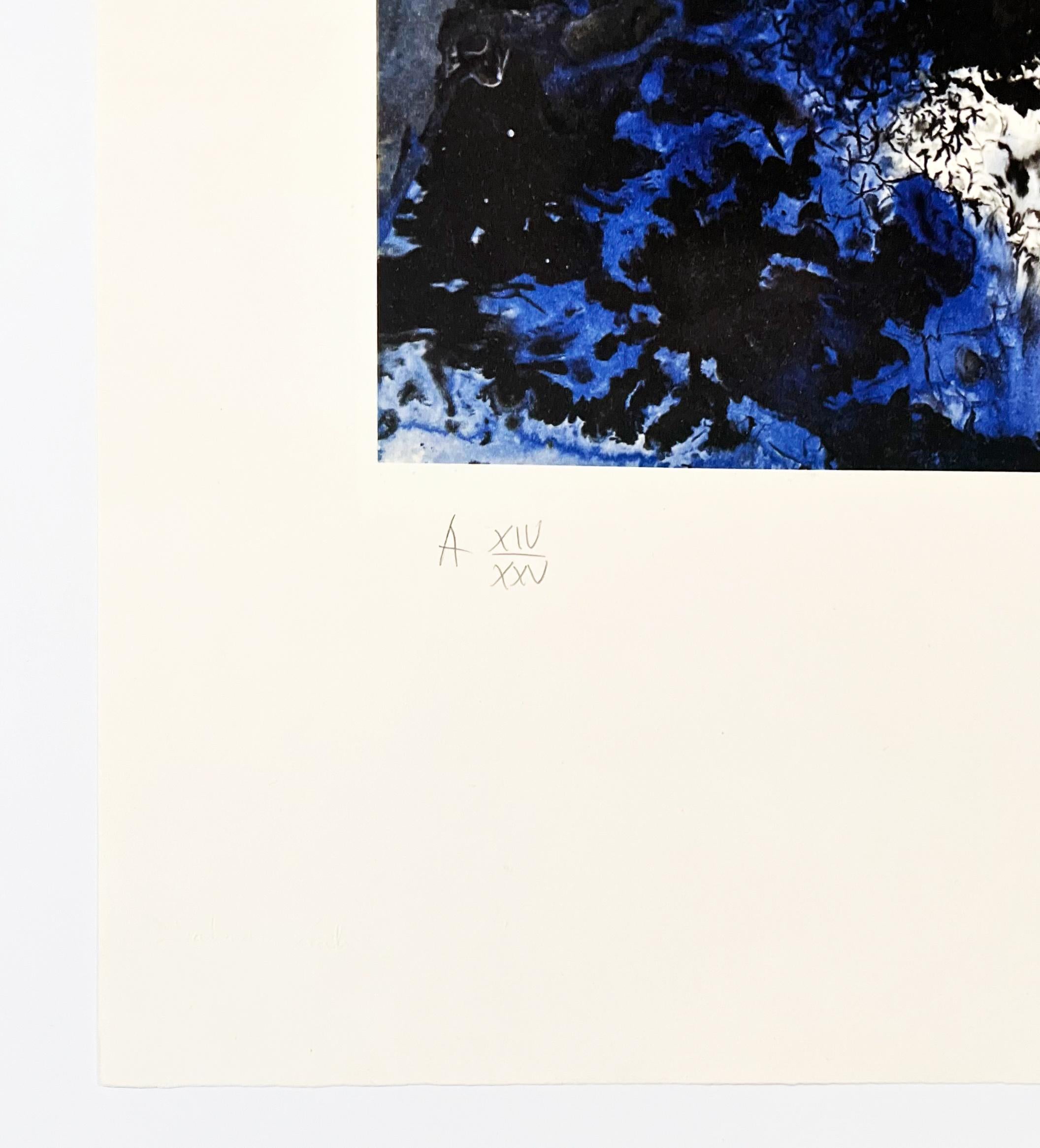 Künstler: Salvador Dali
Titel: Ultra-surrealistisches Korpuskular Galutska
Mappe: Erinnerungen an den Surrealismus
Medium: Radierung und Fotolithografie
Datum: 1971
Auflage: AP XIV/XXV (Künstlerabzug 14/25, abgesehen von der Auflage von