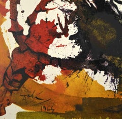 Under The Effect Of A Mystic Delirium - Lithograph - 1964