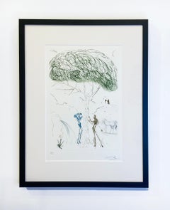 Salvador Dali "Under the Parasol Pine"