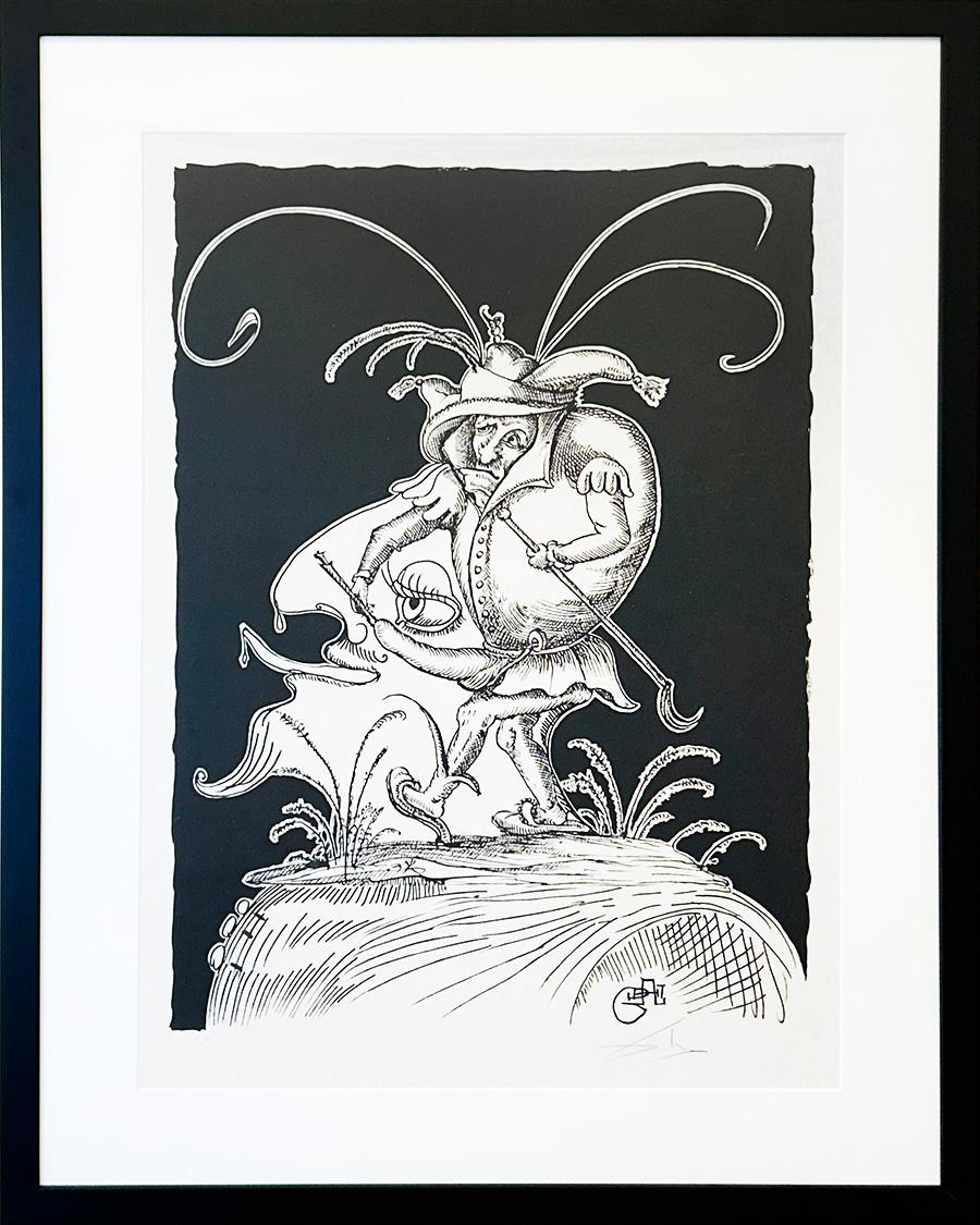 Figurative Print di Salvador Dalí - Senza titolo 19 (Les Songes)
