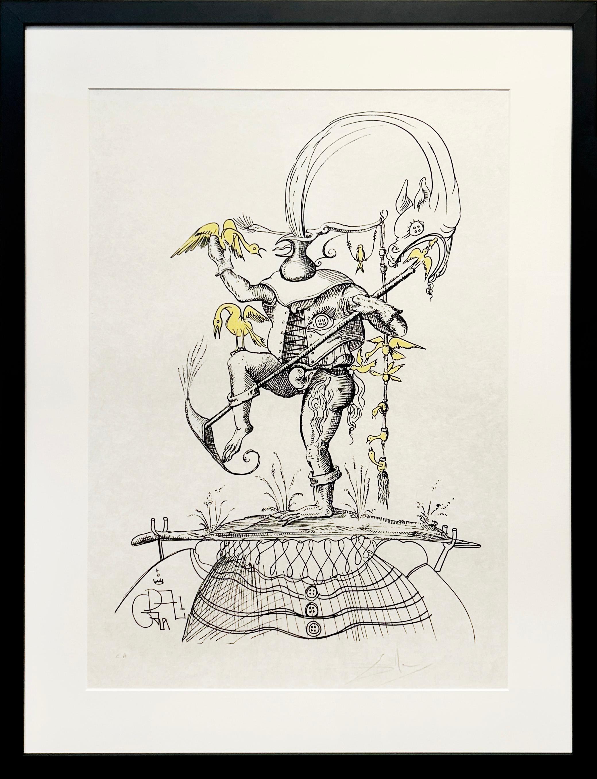 Senza titolo 20 (Les Songes) - Print di Salvador Dalí