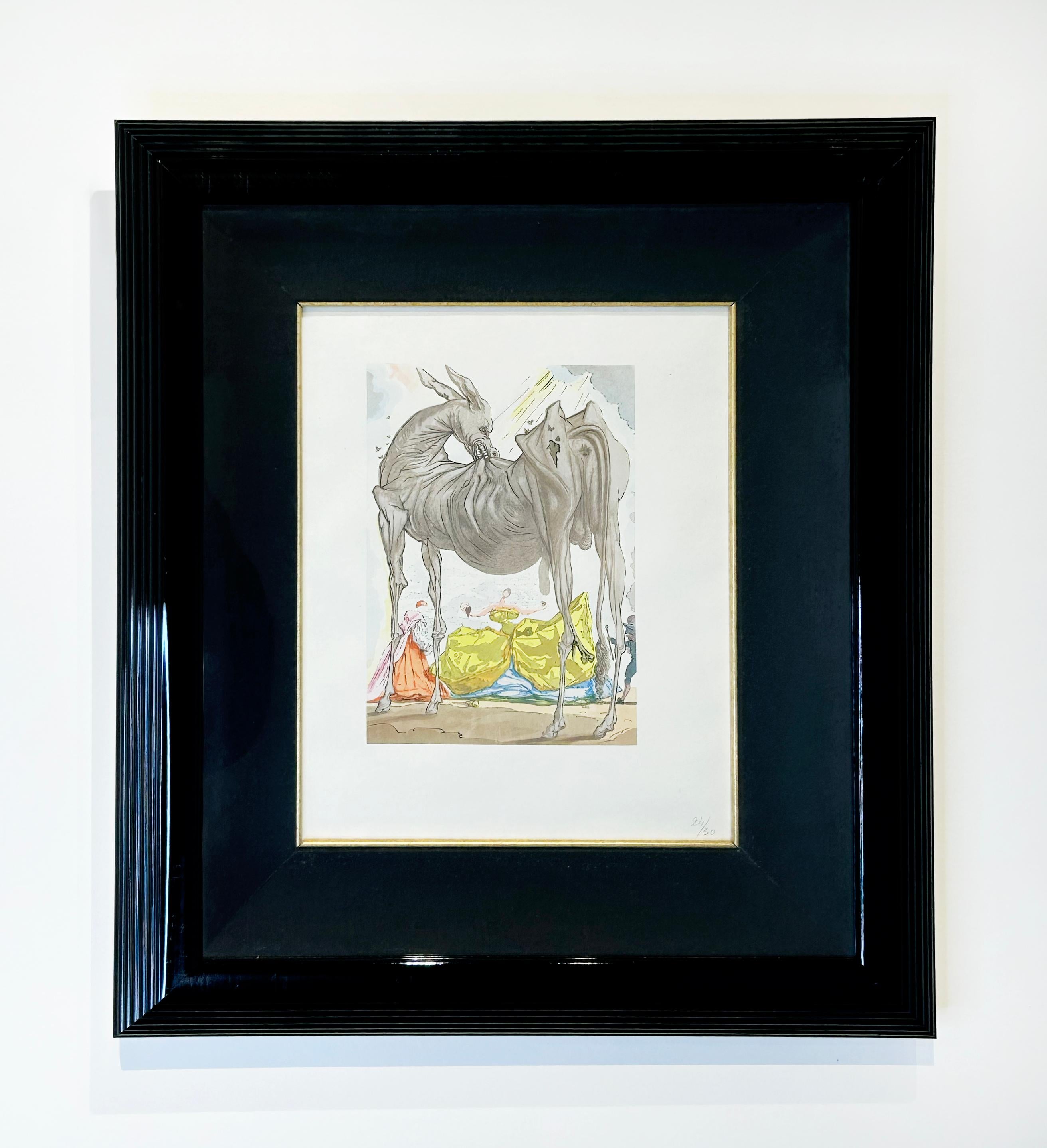 Ohne Titel XII (Le Tricorne) (Surrealismus), Print, von Salvador Dalí