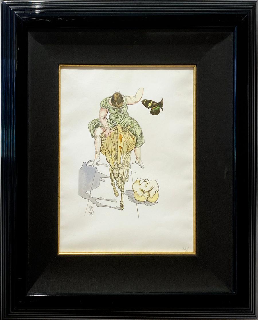 Ohne Titel XIX (Le Tricorne) – Print von Salvador Dalí