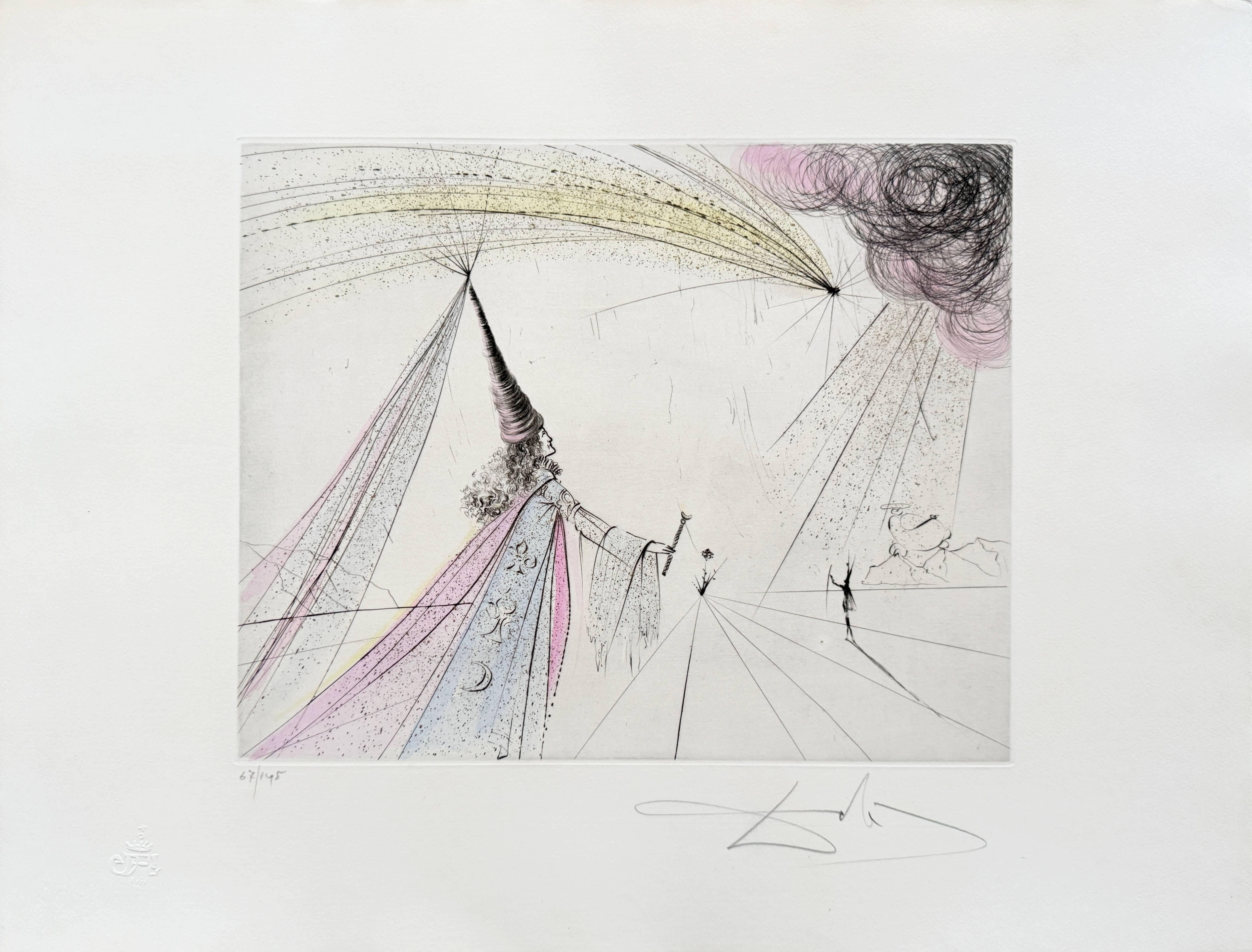 Print de Salvador Dalí - Urania