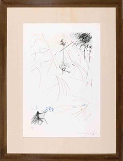 Vaisseau Fantome Etching, Surrealist, Signed, Edition 160/200, 1969