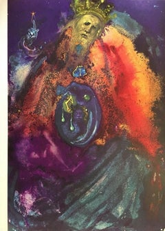 Vanitas Vanitatum - Original Lithograph by S. Dalì - 1964