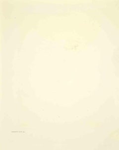 La profezia di Vanni Fucci - xilografia - 1963