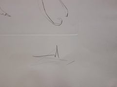 Venus, Mars et Cupidon - Original etching - 1971 - Artist proof