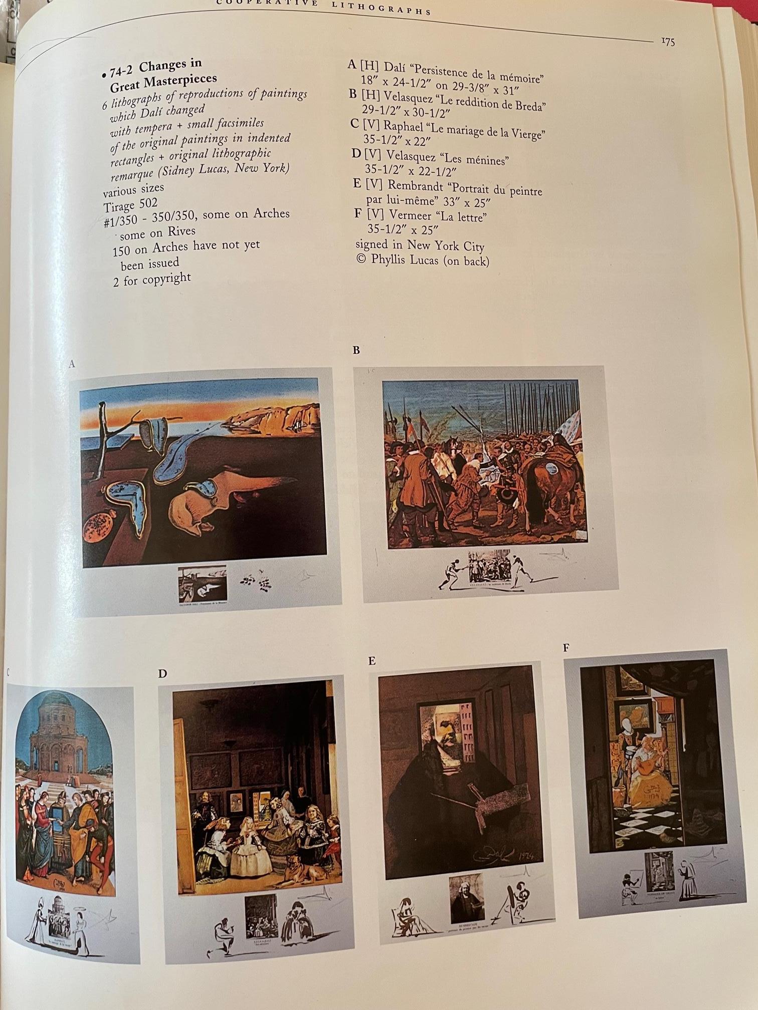 Vermeer La Lettre from Changes in Great Masterpieces For Sale 2