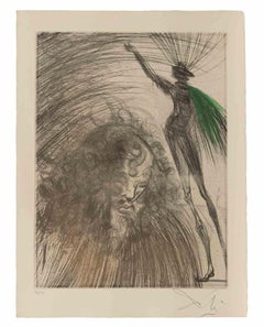 Vieux Faust - Etching - 1960s