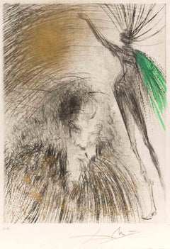 Vieux Faust - Etching - 1969
