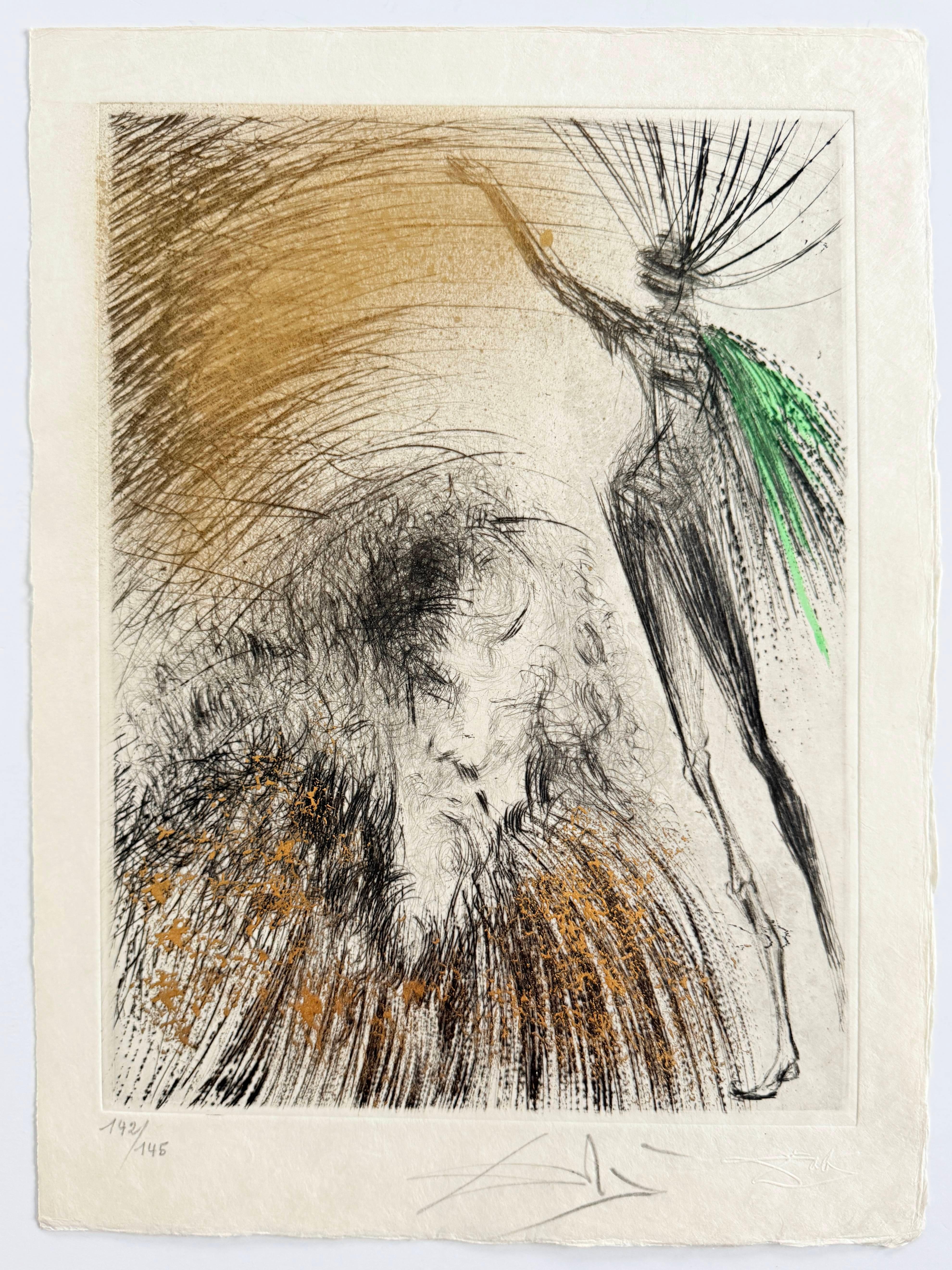 Vieux Faust (Old Faust) - Print by Salvador Dalí