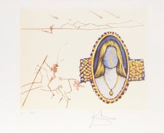 Vigor De Juventud de los Ciclos de la Vida, Litografía y Aguafuerte de Salvador Dalí