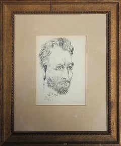 Vincent van Gogh Artist Portrait Original Etching for the Collector’s Guild