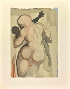 Morte violenta  - Stampa xilografica - 1963