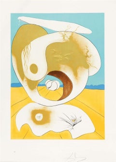 Vision Planetaire et Scatologique - from La Conquête du Cosmos - S. Dalì - 1974