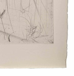 Weeping Willow - Etching - 1968