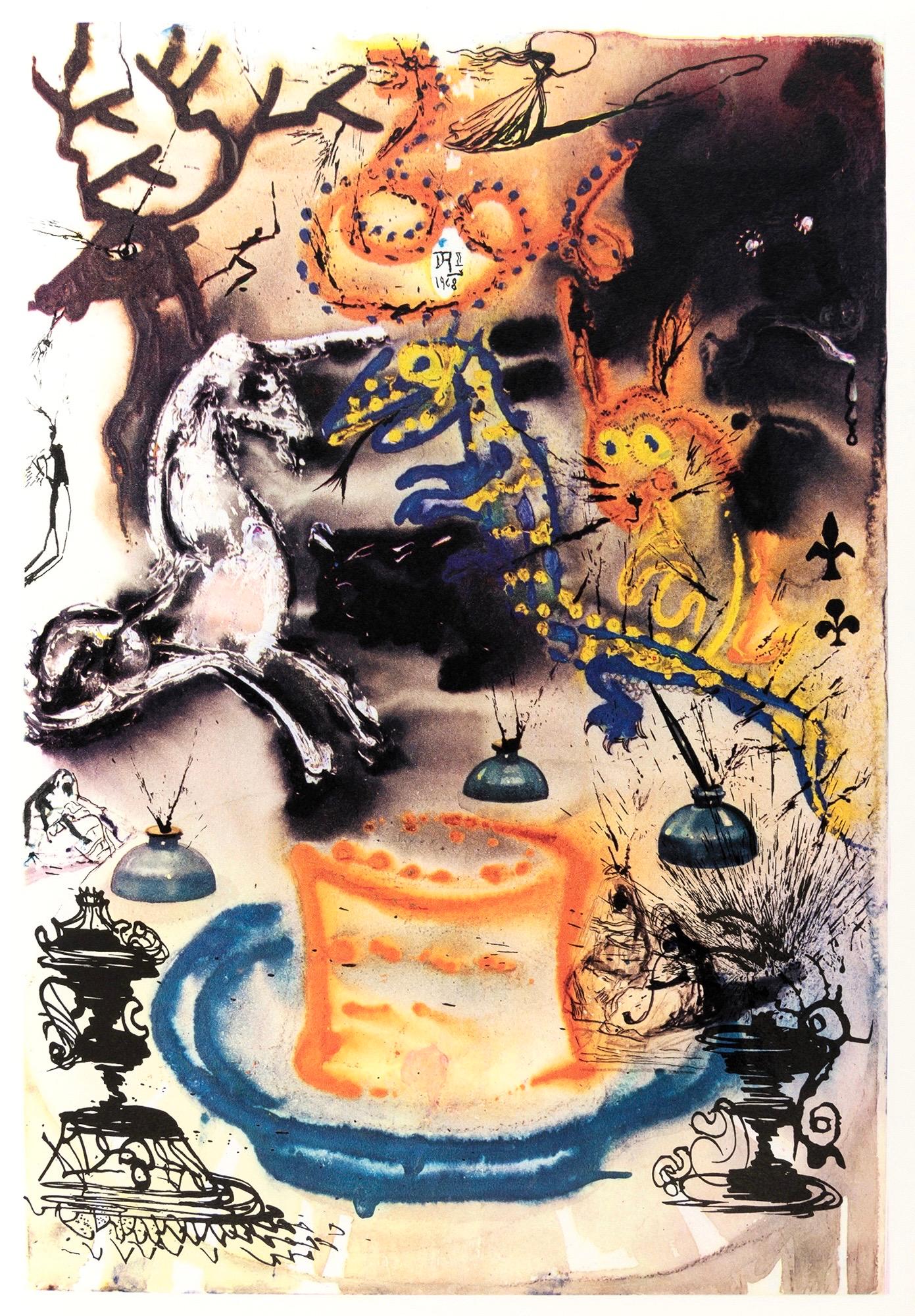 Héliogravure on Papeterie de Mandeure vélin paper. Paper Size: 16.93 x 11.22 inches. Inscription: Signed in the plate and unnumbered, as issued. Catalogue raisonné references: Dalí, Salvador, et al. Salvador Dalí: Catalogue Raisonné of Etchings and