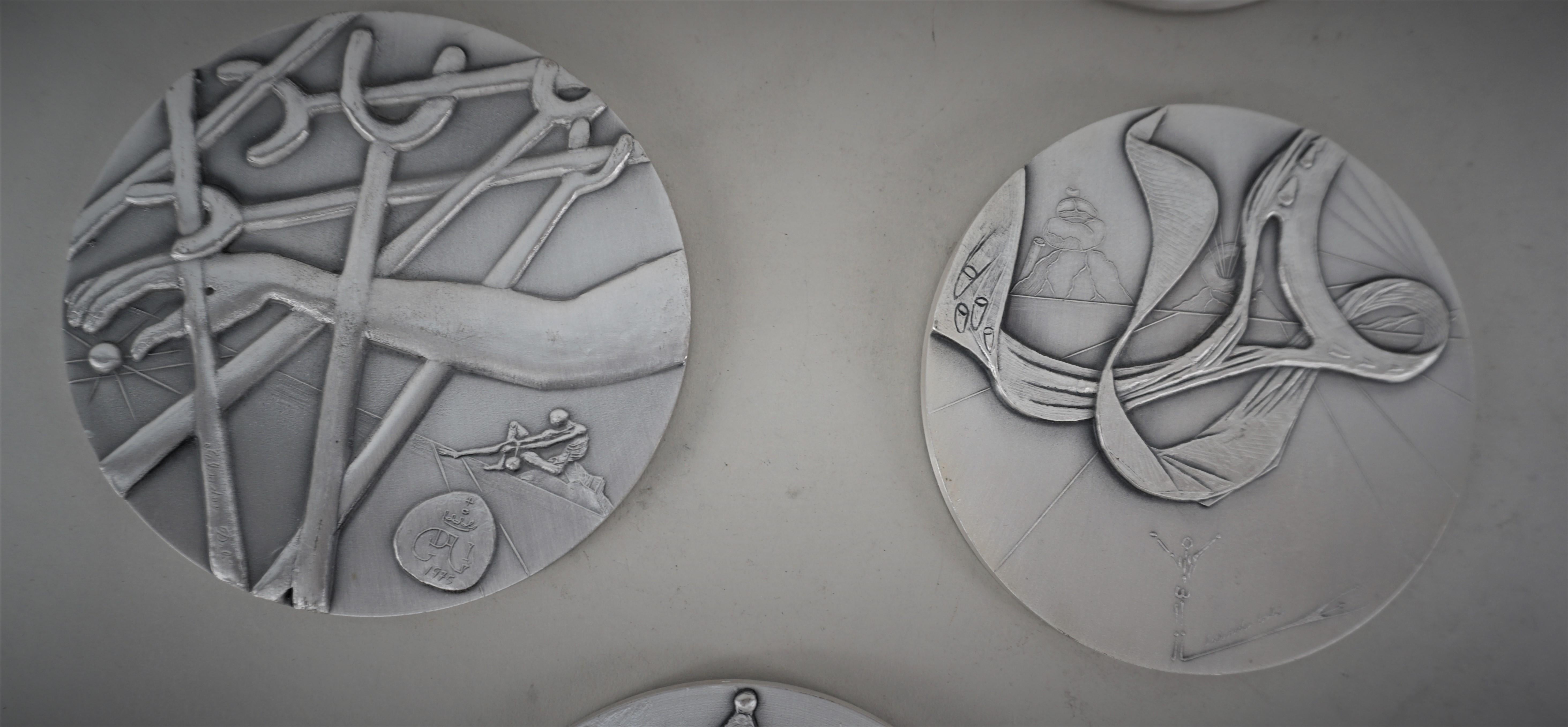 Salvador Dali Pure Silver Medals/Coins of Ten Commandments For Sale 9