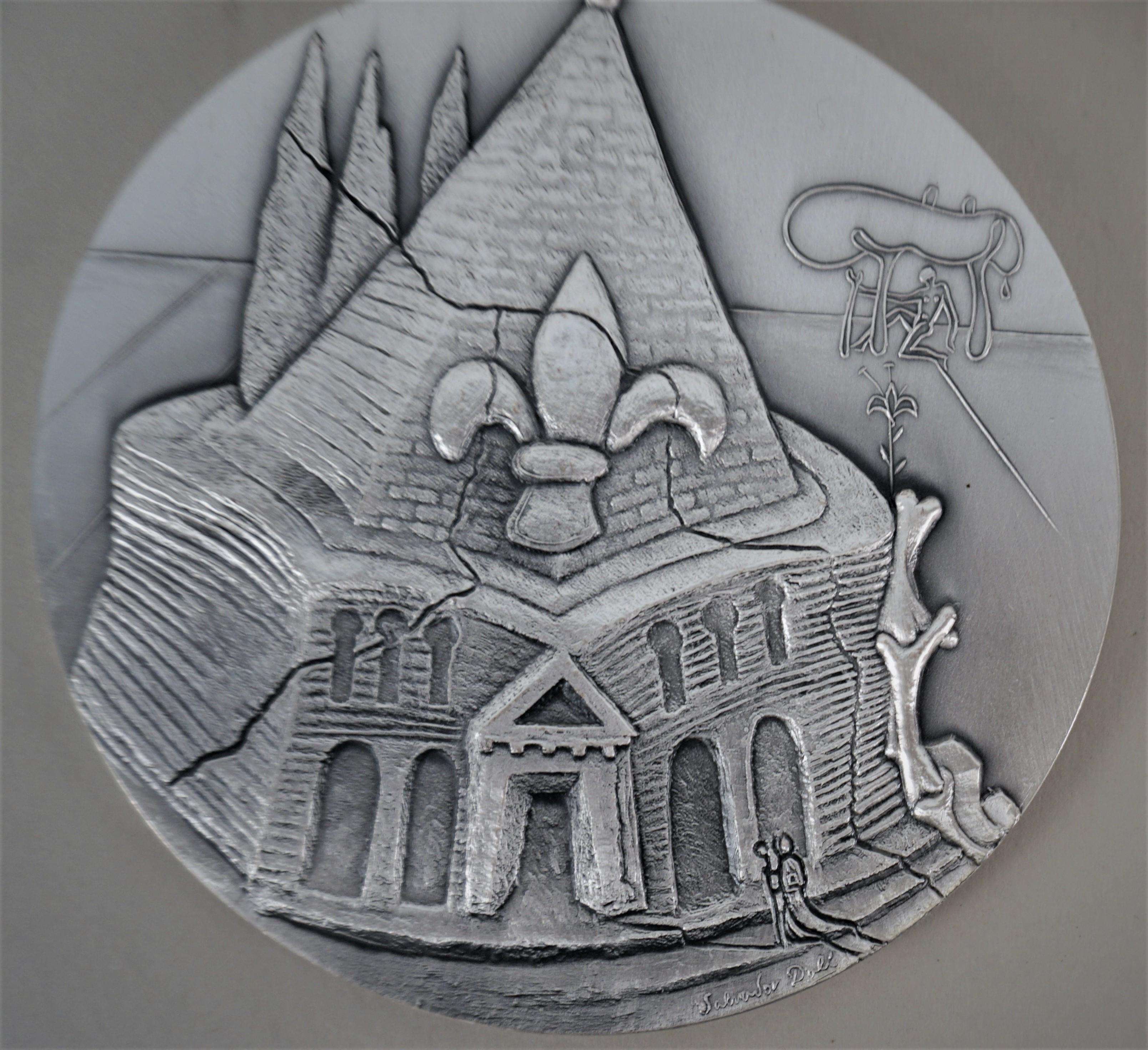 Salvador Dali Pure Silver Medals/Coins of Ten Commandments For Sale 10