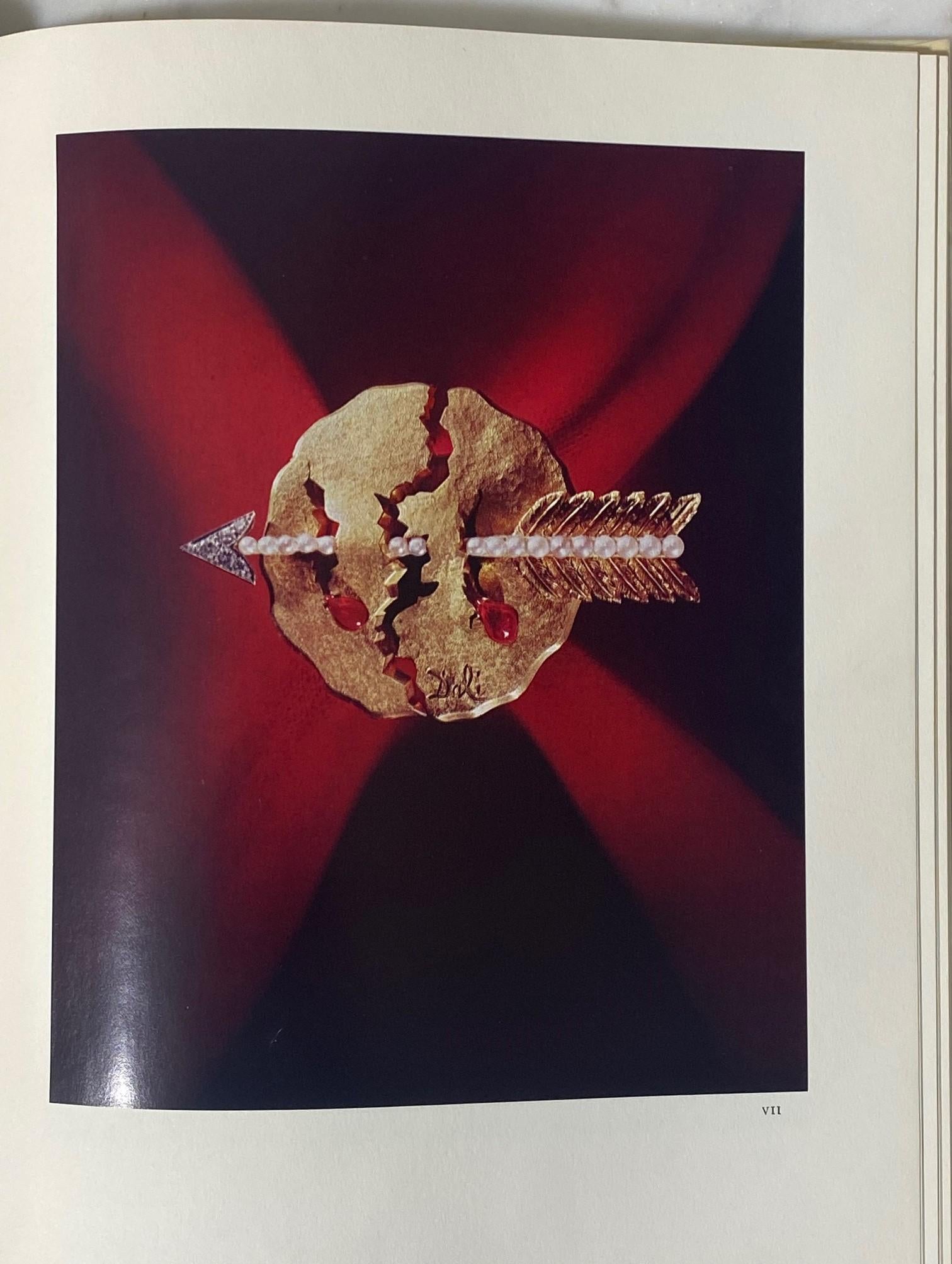 Salvador Dali Rare Hand Signed Midcentury Book A Study Of His Art In Jewels 1959 For Sale 9