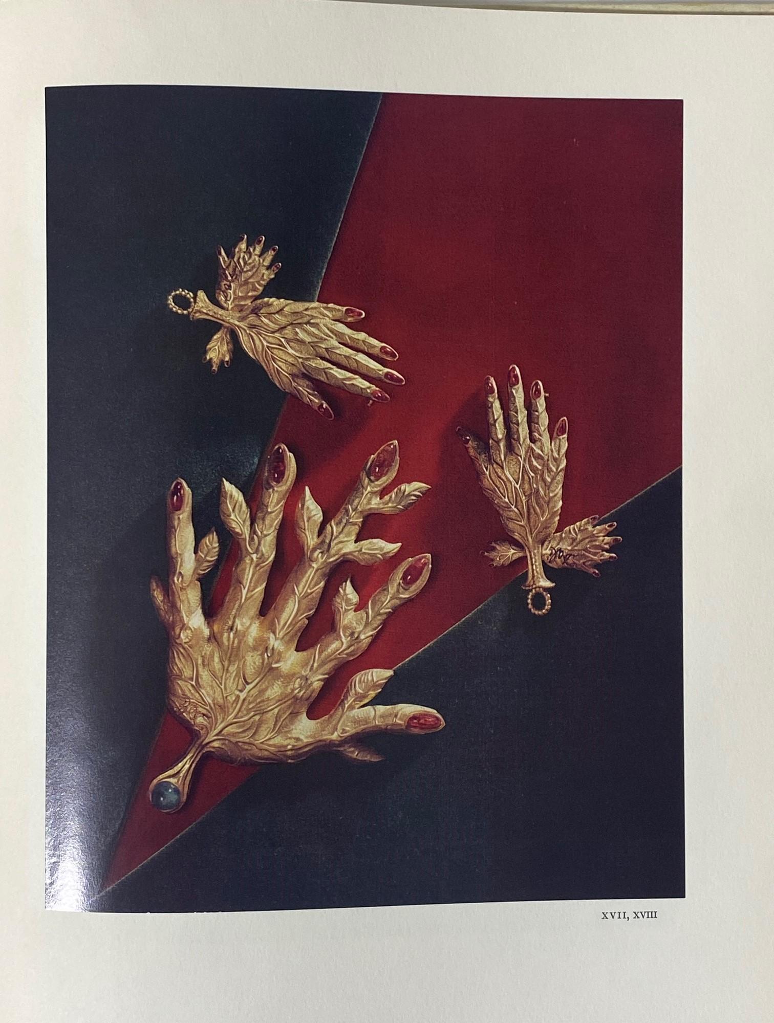 Salvador Dali Rare Hand Signed Midcentury Book A Study Of His Art In Jewels 1959 For Sale 11