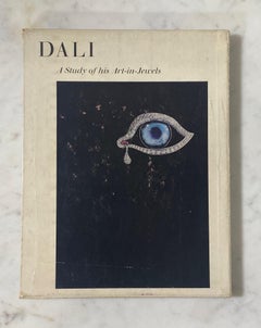 Salvador Dali Rare Hand Signed Midcentury Book A Study Of His Art In Jewels 1959