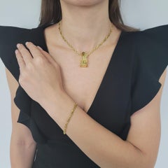 Salvador Dali "San Narciso de las Moscas" Pendant /Necklace & Bracelet Suite