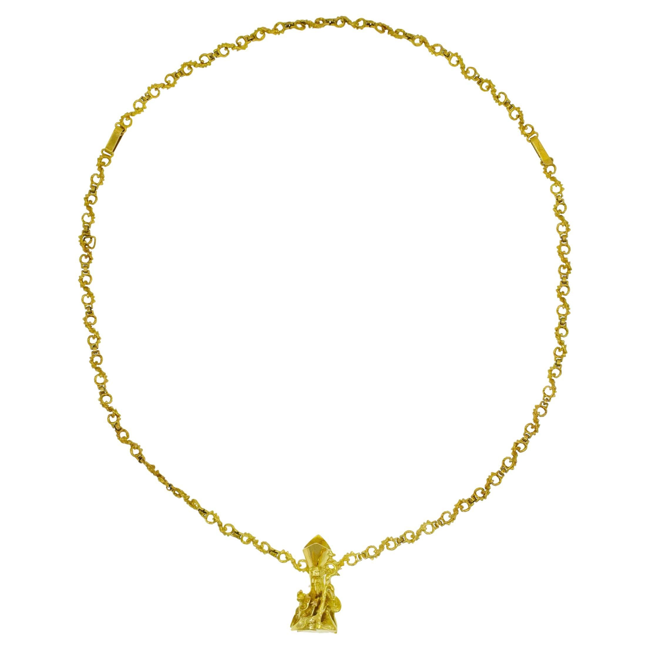 Salvador Dali "San Narciso de las Moscas" Pendentif /Collier
Bracelet Suite