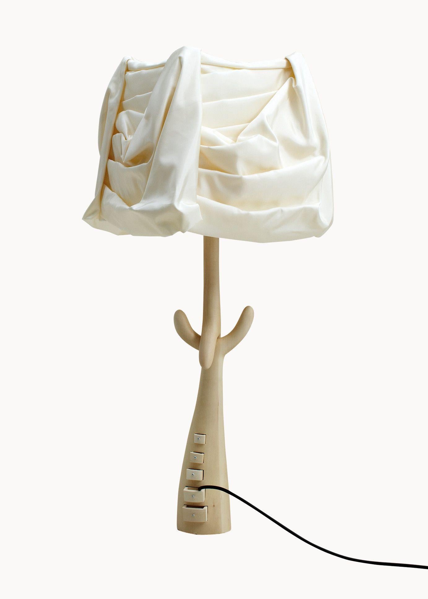 Post-Modern Salvador Dali Sculpture Lamp Drawers For Sale