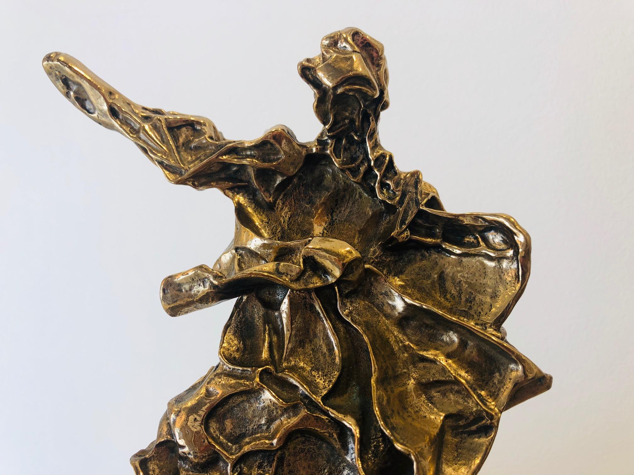 Alma de Quijote-Bronze sculpture numbered BEL 3/300 - Sculpture by Salvador Dalí