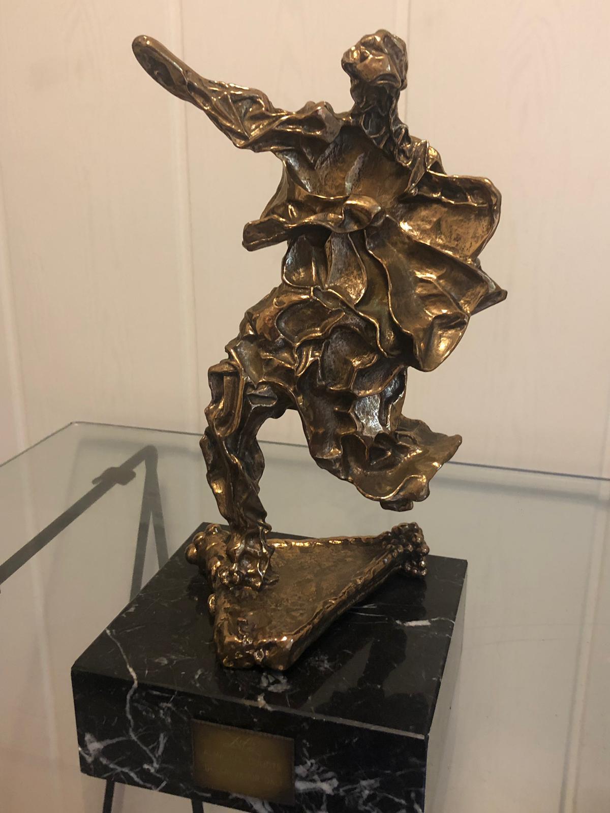Alma de Quijote-Bronze sculpture numbered BEL 3/300 - Surrealist Sculpture by Salvador Dalí