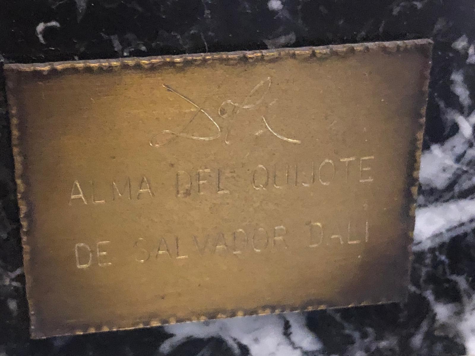 Alma de Quijote-Bronze sculpture numbered BEL 3/300 1