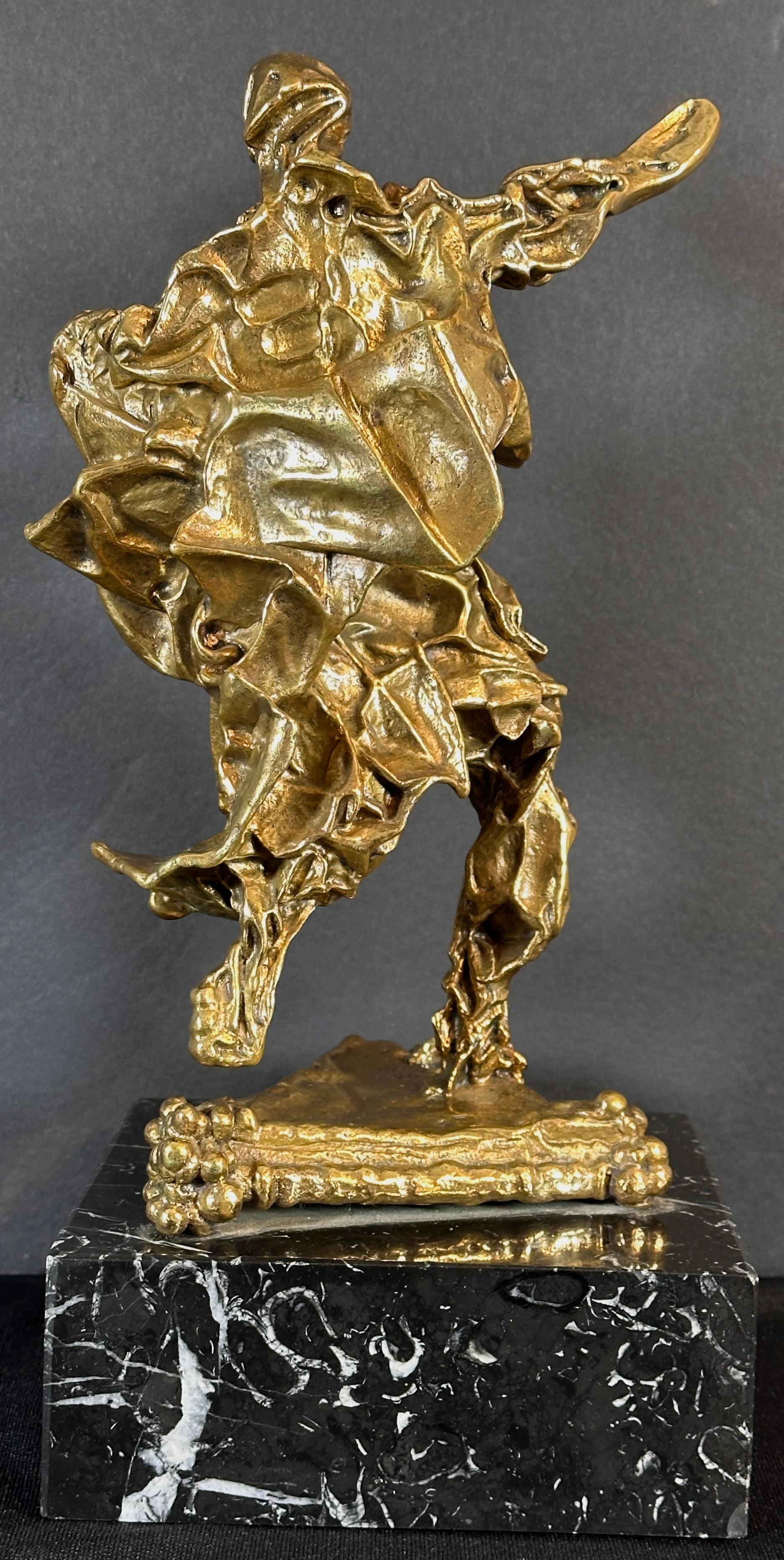 ARTIST: Salvador Dali

TITLE: Alma Del Quijote (The Soul of Don Quixote)

MEDIUM: Sculpture with Bronze Patina

SIGNED: Engraved signature in the sculpture

EDITION NUMBER:  F 015/100

MEASUREMENTS: Sculpture: 11