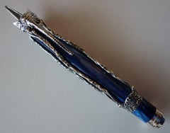 Cosmic Elephant - Montegrappa Fountain Pen With Silver Sculpture - Signed / COA