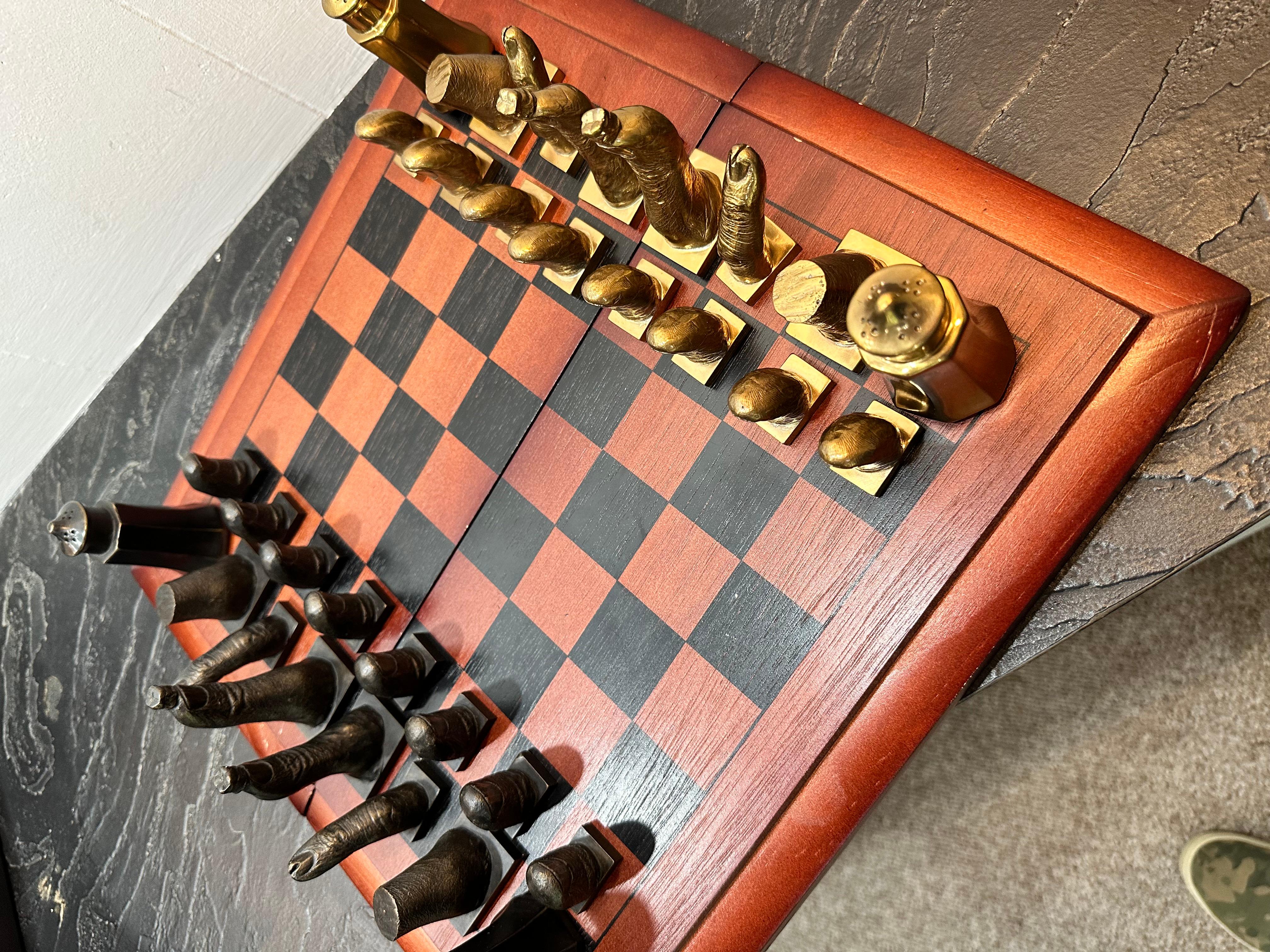 salvador dali chess set