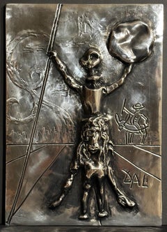 Don Quichotte Bas Relief Silver