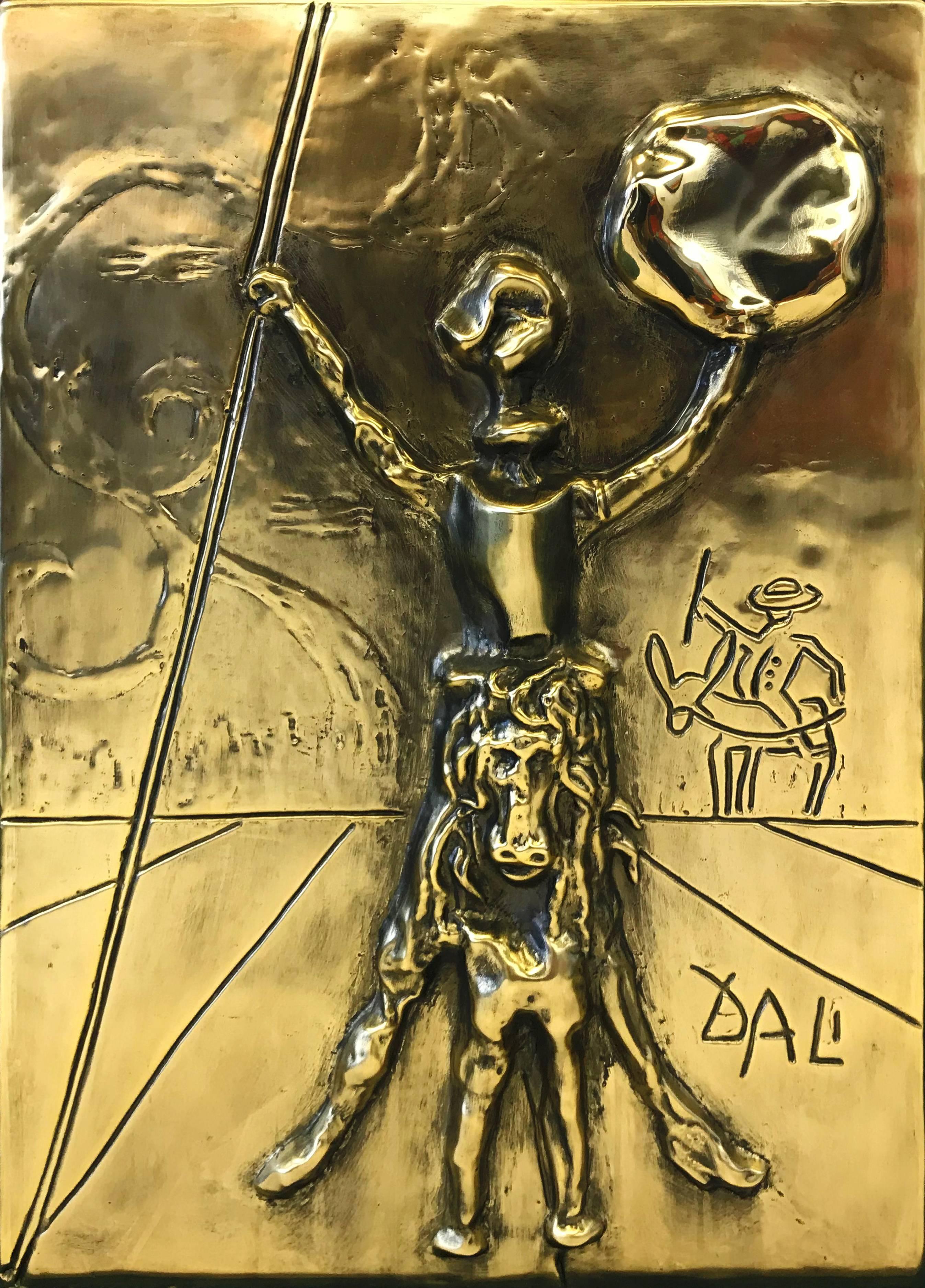 Salvador Dalí Figurative Sculpture - DON QUIXOTE