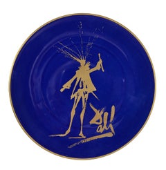 Édition limitée Raynaud & Co. Assiette en porcelaine
