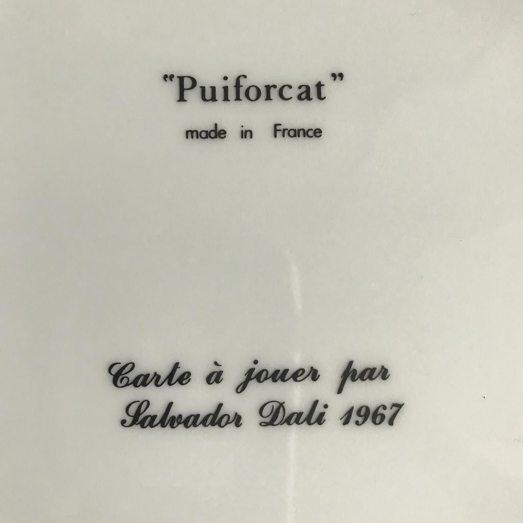 Jack of Hearts - assiette en porcelaine en édition limitée fabriquée en France  en vente 3