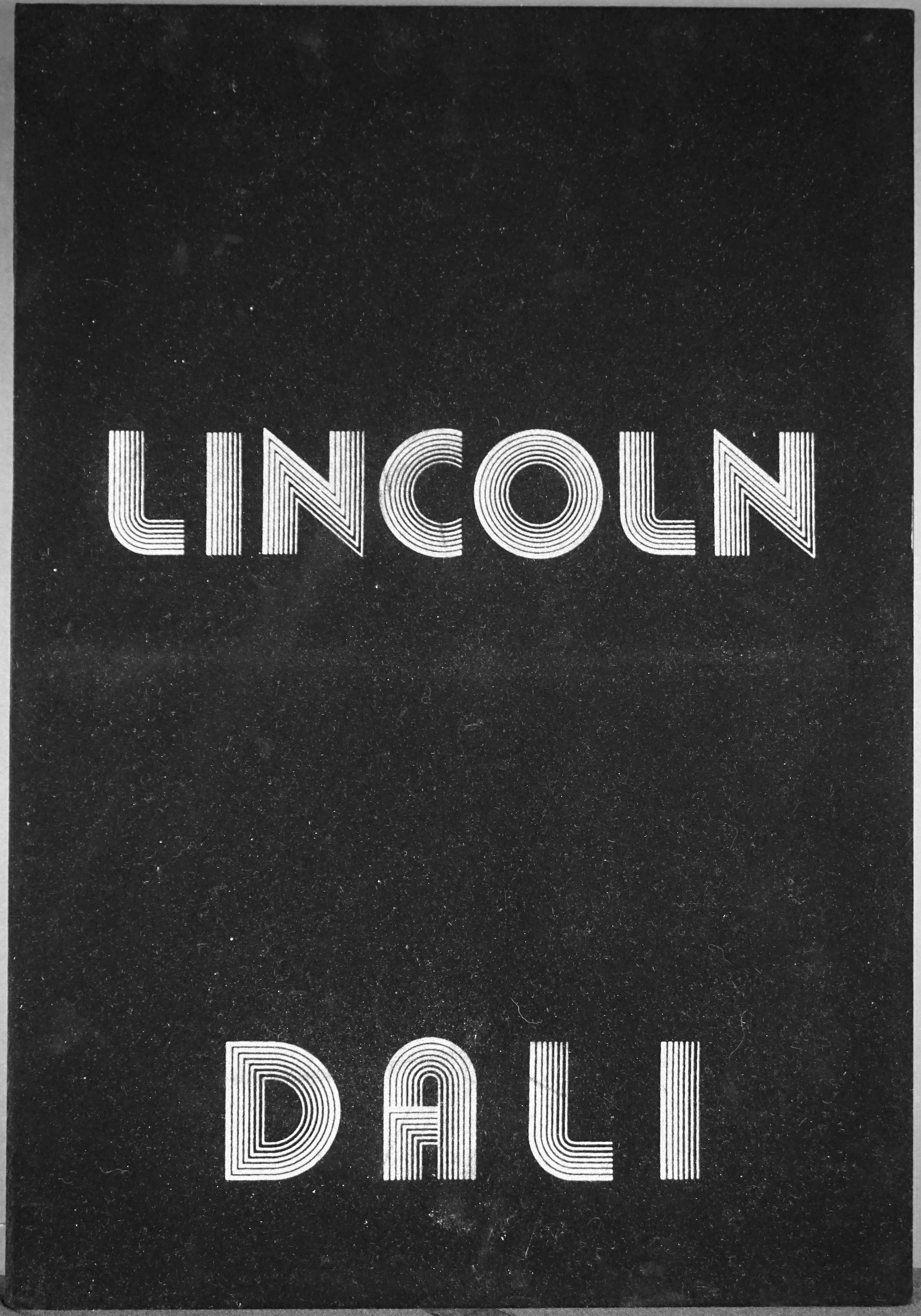  Lincoln Dalivision Bas Relief Silver Sculpture 3